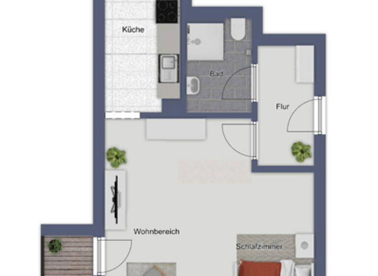 Studio zum Kauf 179.000 € 1 Zimmer 45 m² Garstedt Norderstedt 22850