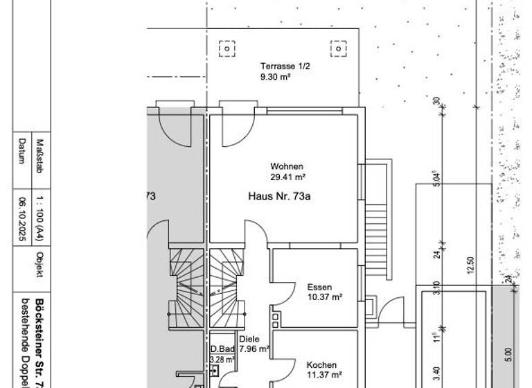 Doppelhaushälfte zum Kauf 1.670.000 € 7 Zimmer 200 m² 307 m² Grundstück Böcksteinerstr. 73a Pasing-Obermenzing München 81241