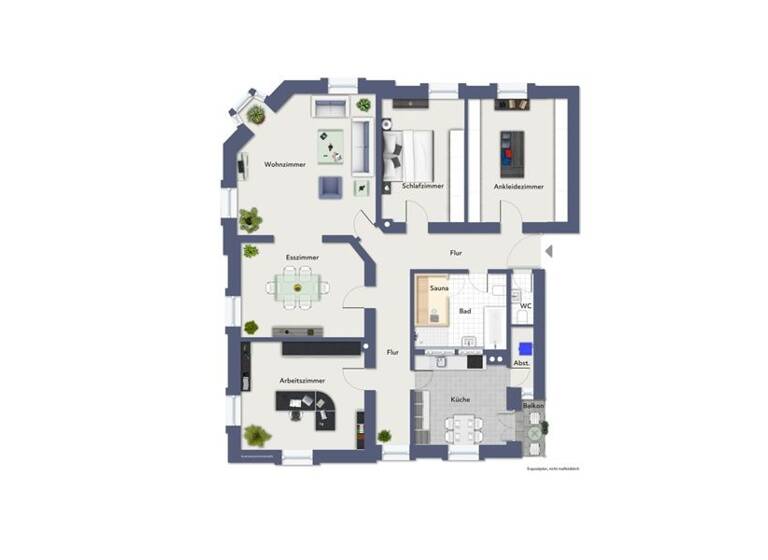 Wohnung zum Kauf 1.049.000 € 5 Zimmer 158,5 m²<br/>Wohnfläche Sanderau Würzburg 97072