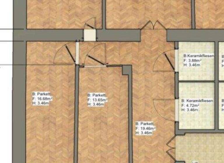 Wohnung zum Kauf 680.000 € 3,5 Zimmer 103,6 m² 3. Geschoss Böcklinstraße Wien 1020