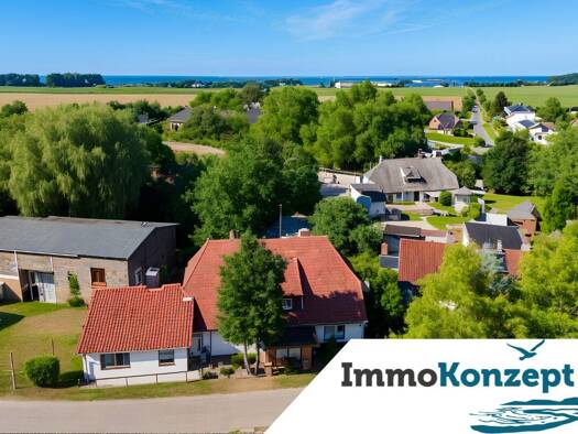 Doppelhaushälfte zum Kauf provisionsfrei 109.000 € 4 Zimmer 91 m² 440 m² Grundstück Vierow Brünzow 17509