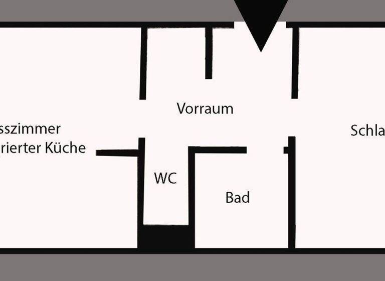 Wohnung zur Miete 600 € 2 Zimmer 54,3 m² 1. Geschoss Wien 1220