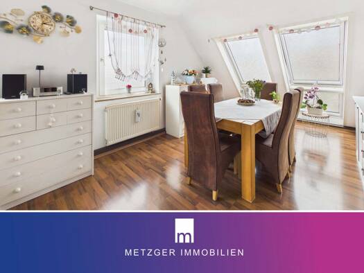 Wohnung zum Kauf 185.000 € 2,5 Zimmer 58 m² 3. Geschoss Mettingen Esslingen am Neckar 73733