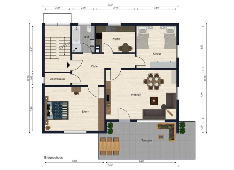 Mehrfamilienhaus zum Kauf 6 Zimmer 200 m² 836 m² Grundstück Furth 84095