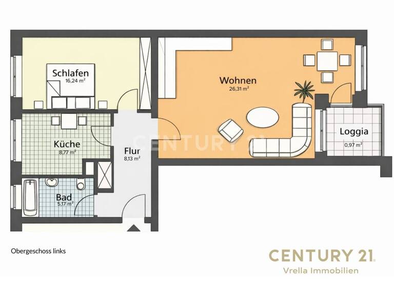 Wohnung zum Kauf 139.000 € 2 Zimmer 66 m² 3. Geschoss Kleve 47533