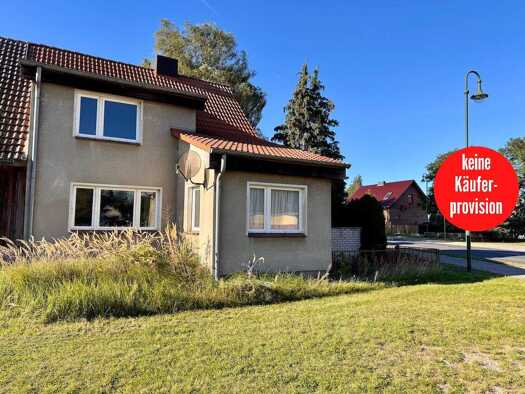 Doppelhaushälfte zum Kauf provisionsfrei 44.000 € 2 Zimmer 56 m² 315 m² Grundstück Rossow Rossow 17322