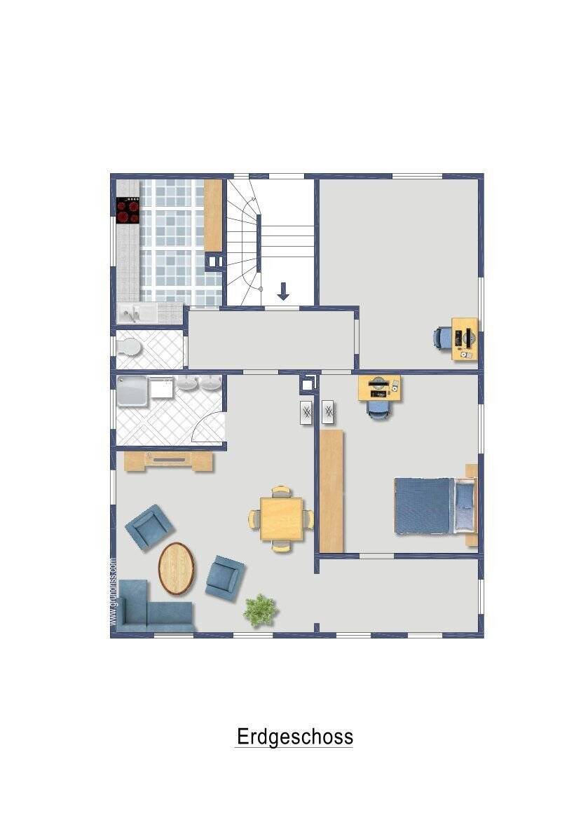 Mehrfamilienhaus zum Kauf 389.000 € 10 Zimmer 264 m²<br/>Wohnfläche 325 m²<br/>Grundstück Calmbach Bad Wildbad 75323