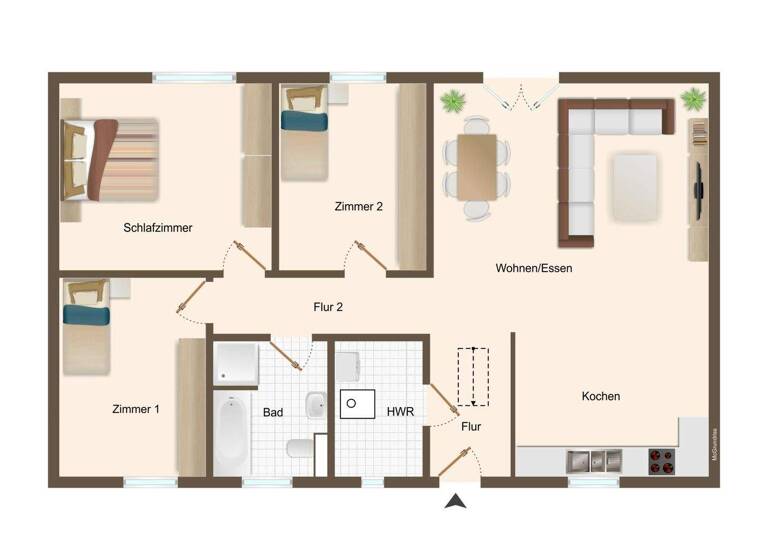 Einfamilienhaus zum Kauf provisionsfrei 399.000 € 4 Zimmer 100 m² 1.400 m² Grundstück frei ab sofort Hemmersheim 97258