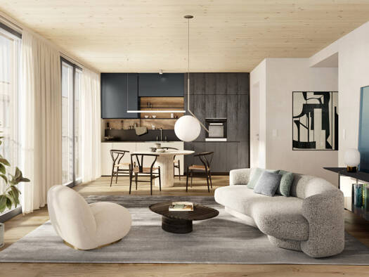 Wohnung zum Kauf - Neubau 606.500 € 3 Zimmer 78,7 m² Gunta-Stölzl-Str. 1 Heilbronn 74076