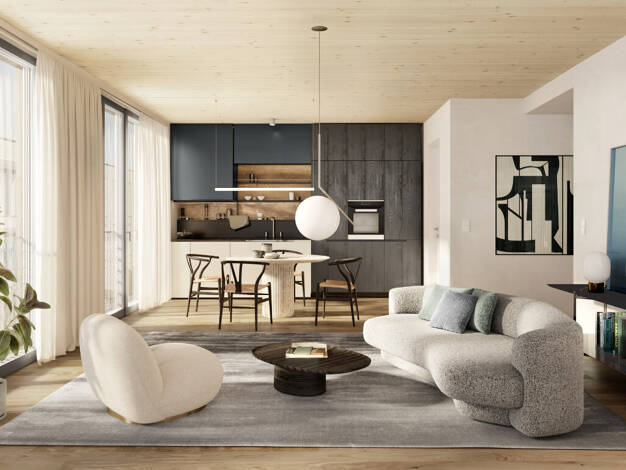 Wohnung zum Kauf - Neubau 606.500 € 3 Zimmer 78,7 m² Gunta-Stölzl-Str. 1 Heilbronn 74076