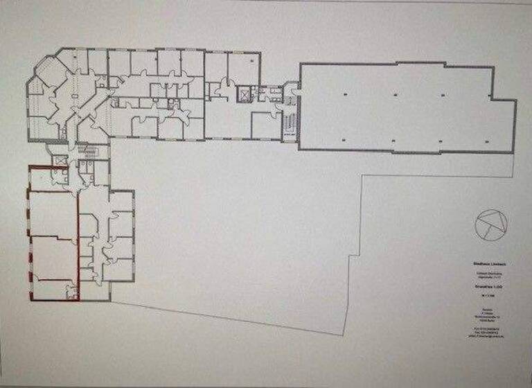 Bürofläche zur Miete 790 € 2 Zimmer 172 m² Bürofläche Limbach-Oberfrohna 09212