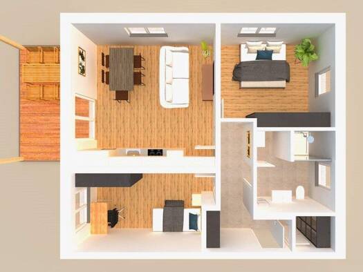 Wohnung zum Kauf provisionsfrei 294.352 € 3 Zimmer 76 m² frei ab 01.11.2026 Tann 84367