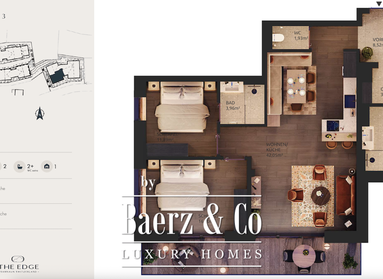 Wohnung zum Kauf 1.386.478 CHF 98 m² samnaun