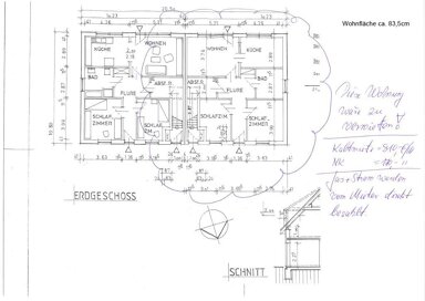 Wohnung zur Miete 810 € 3 Zimmer 84 m² EG frei ab sofort Töpferweg Wildeshausen 27793