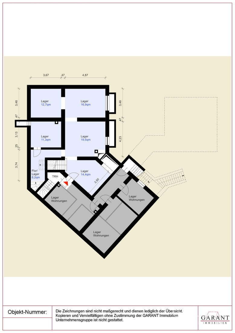 Lagerhalle zur Miete 412 € 75 m²<br/>Lagerfläche Lehen Stuttgart 70180