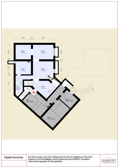 Lagerhalle zur Miete 412 € 75 m² Lagerfläche Lehen Stuttgart 70180