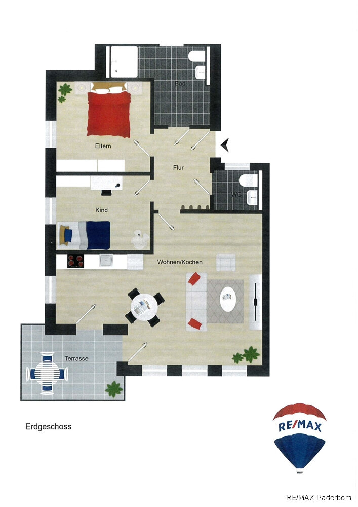 Wohnung zum Kauf 309.000 € 3 Zimmer 90,7 m²<br/>Wohnfläche Blomberger Straße 2 Bad Meinberg Horn-Bad Meinberg 32805