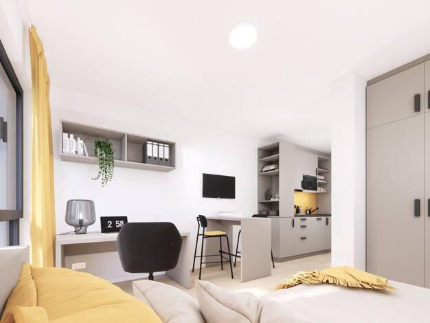 Wohnung zum Kauf - Neubau provisionsfrei 150.000 € 1 Zimmer 23,2 m² 2. Geschoss Marburg 35039