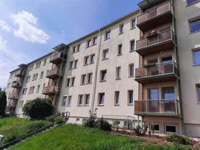 Wohnung zur Miete 240 € 2 Zimmer 47,1 m² 3. Geschoss Helmut-Bräutigam Straße 39 Crimmitschau Crimmitschau 08451