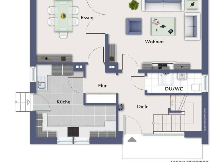 Einfamilienhaus zum Kauf 319.000 € 6 Zimmer 112,5 m² 906 m² Grundstück Laggenbeck Ibbenbüren 49479