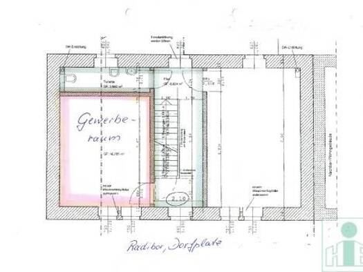Büro zur Miete provisionsfrei 105 € 1 Zimmer 18,8 m² Bürofläche Radibor 02627