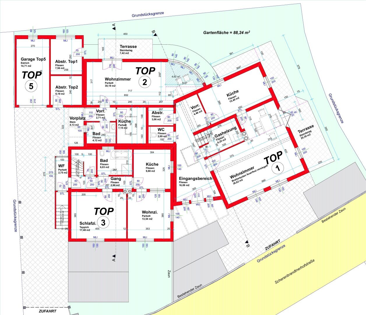 Mehrfamilienhaus zum Kauf 1.450.000 € 9 Zimmer 631 m²<br/>Grundstück Salzburg Salzburg 5020