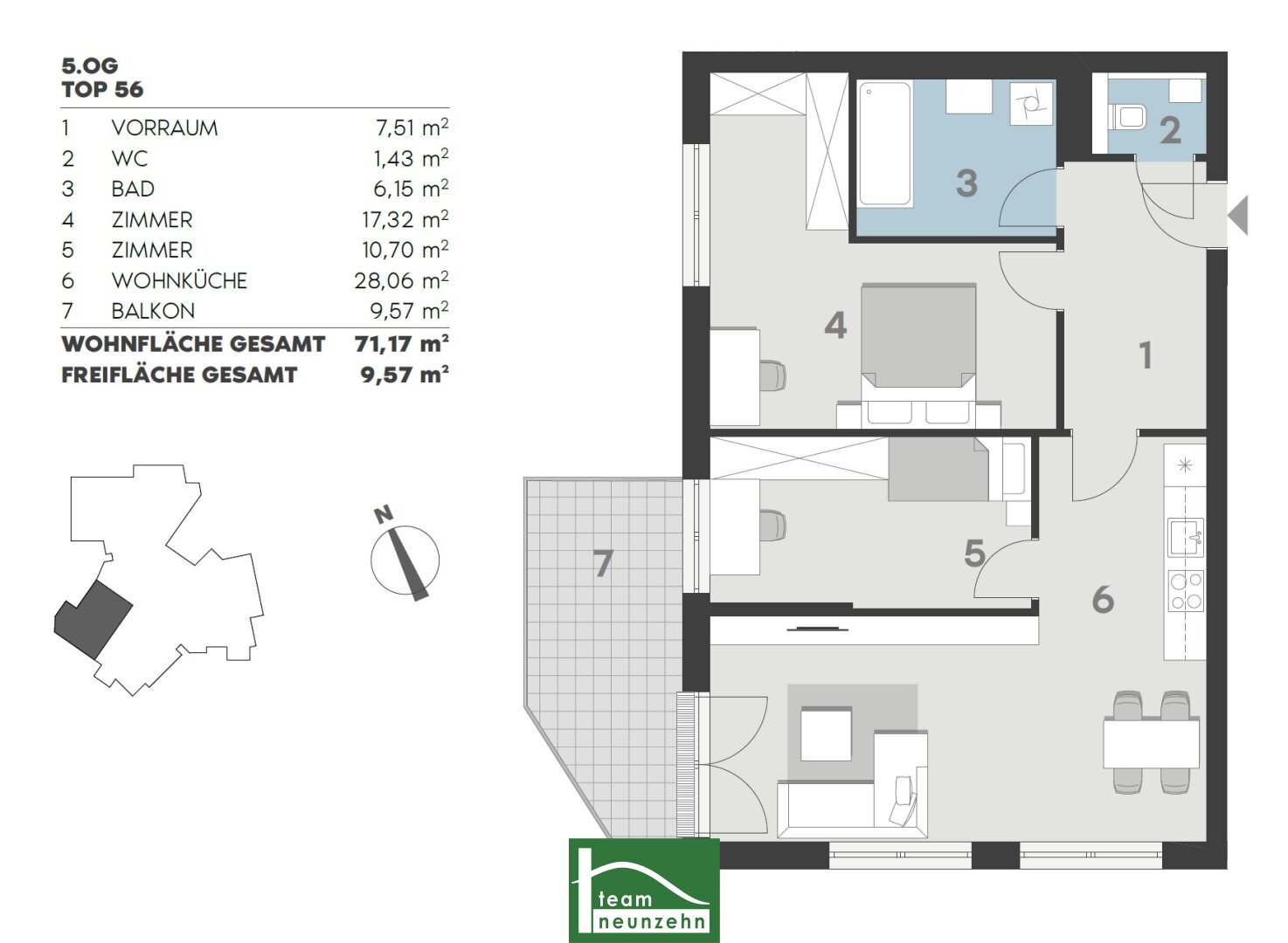 Wohnung zur Miete 1.064 € 3 Zimmer 71,7 m²<br/>Wohnfläche 5.<br/>Geschoss 01.12.2024<br/>Verfügbarkeit Scherbangasse 3 Wien 1230