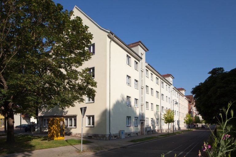 Wohnung zur Miete 263,20 € 2 Zimmer 48,7 m²<br/>Wohnfläche 3.<br/>Geschoss 01.01.2025<br/>Verfügbarkeit Bahnhofstraße 26 Mühlhausen Mühlhausen 99974