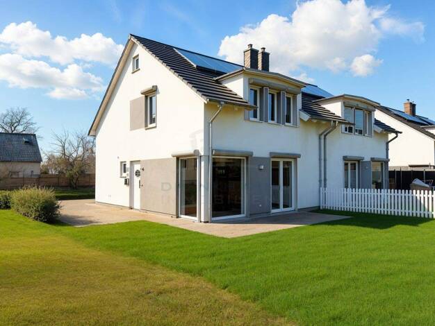 Doppelhaushälfte zur Miete 1.599 € 4 Zimmer 121 m² 400 m² Grundstück Rostocker Straße 38e Sanitz 18190