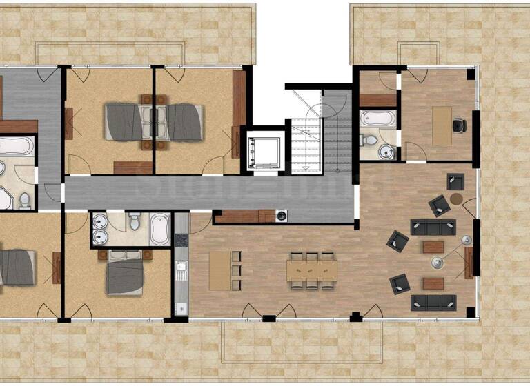 Studio zum Kauf 1.130.000 € 301,4 m² Sofia