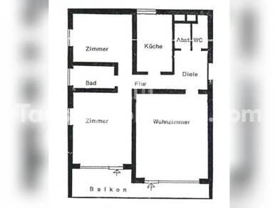Wohnung zur Miete Tauschwohnung 950 € 3 Zimmer 78 m² 4. Geschoss Heidelberg 69121