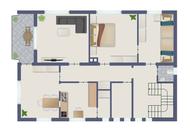 Haus zur Miete 2.900 € 11 Zimmer 220 m²<br/>Wohnfläche 716 m²<br/>Grundstück ab sofort<br/>Verfügbarkeit Horb Horb 72160