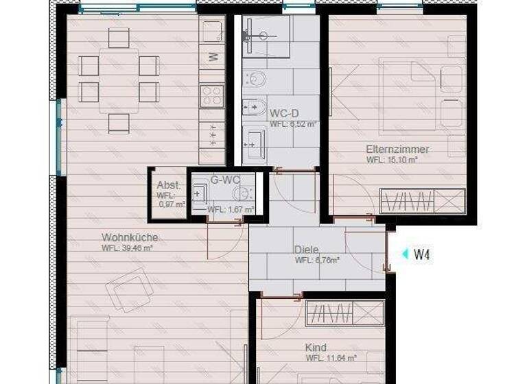 Wohnung zum Kauf - Erstbezug provisionsfrei 387.225 € 3 Zimmer 86,1 m² Friedrichstraße 100 Lennep Remscheid 42897