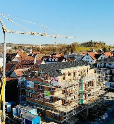 Terrassenwohnung zum Kauf - Neubau provisionsfrei 541.370 € 4 Zimmer 126 m² EG Uhlandstraße 18/1 Bad Wurzach Bad Wurzach 88410