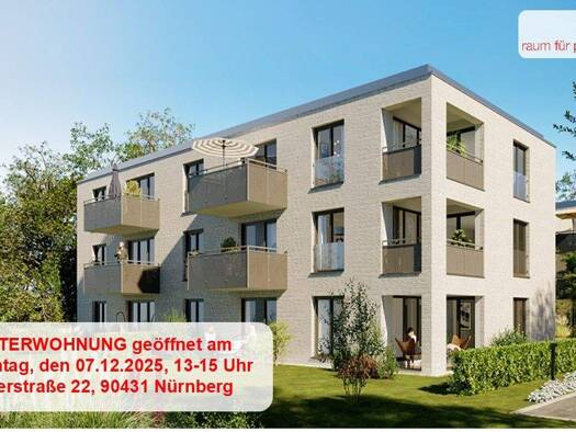Wohnung zum Kauf provisionsfrei als Kapitalanlage geeignet 644.800 € 3 Zimmer 87,4 m² Großreuth b Schweinau Nürnberg 90431