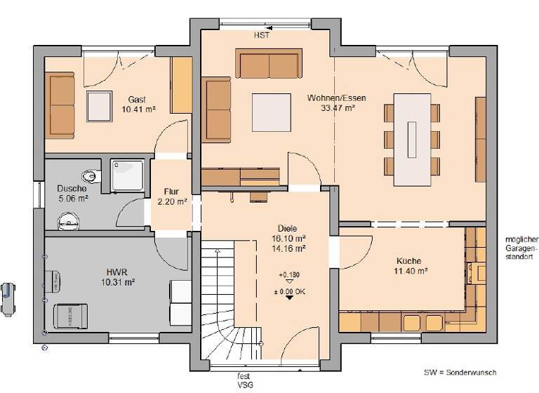 Einfamilienhaus zum Kauf provisionsfrei 936.900 € 6 Zimmer 158 m² 1.188 m² Grundstück Strullendorf 96129