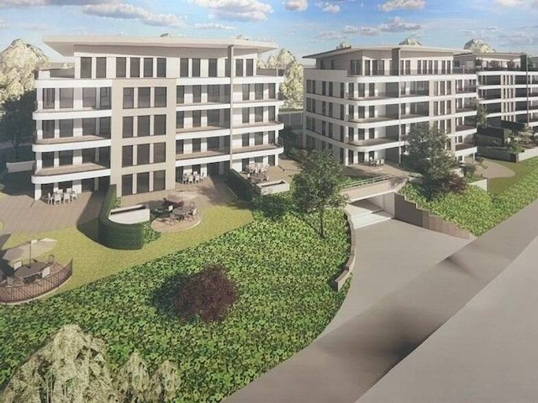 Terrassenwohnung zur Miete - Neubau 692 € 2 Zimmer 57,7 m² Souterrain frei ab sofort Bullay 56859