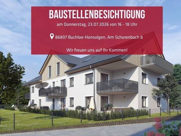 Wohnung zum Kauf provisionsfrei 329.311 € 2 Zimmer 59,9 m² 1. Geschoss Honsolgen Buchloe / Honsolgen 86807