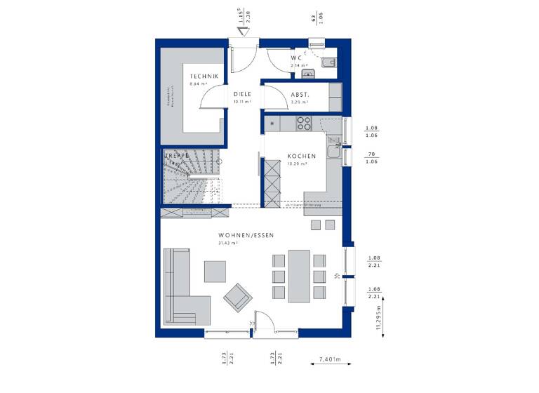Doppelhaushälfte zum Kauf 689.000 € 4 Zimmer 139 m²<br/>Wohnfläche 220 m²<br/>Grundstück Gärtringen Gärtringen 71116