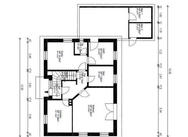Mehrfamilienhaus zum Kauf 299.000 € 5 Zimmer 149,1 m² 863 m² Grundstück Risum Risum-Lindholm 25920
