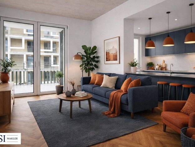 Wohnung zum Kauf - Erstbezug 555.000 € 1,5 Zimmer 51,1 m² 6. Geschoss Obere Donaustraße 23 Wien 1020