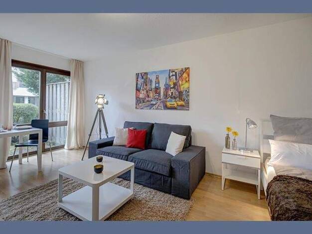 Wohnung zur Miete Wohnen auf Zeit 1.290 € 1 Zimmer 31 m² frei ab 01.02.2026 Unterschleißheim 85716