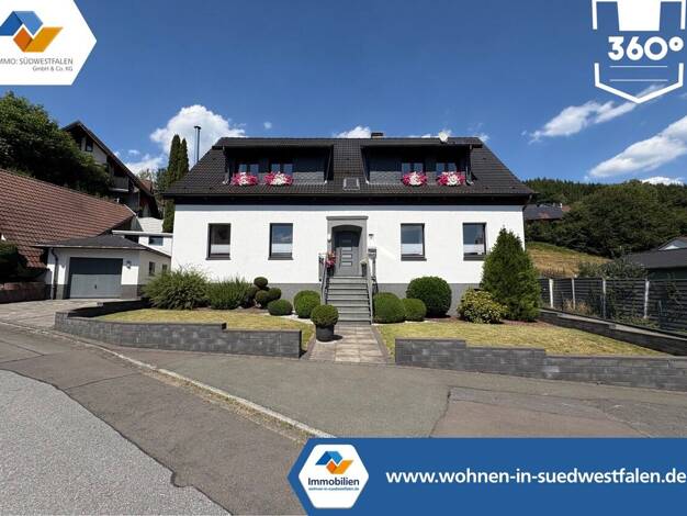 Einfamilienhaus zum Kauf 249.000 € 6 Zimmer 199,6 m² 862 m² Grundstück Rönkhausen Finnentrop 57413