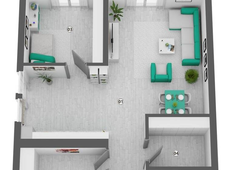 Wohnung zum Kauf 259.000 € 3 Zimmer 82,8 m² Nordhorn 48527