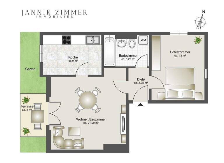 Wohnung zum Kauf 279.000 € 2 Zimmer 54 m² EG Wolfratshausen 82515