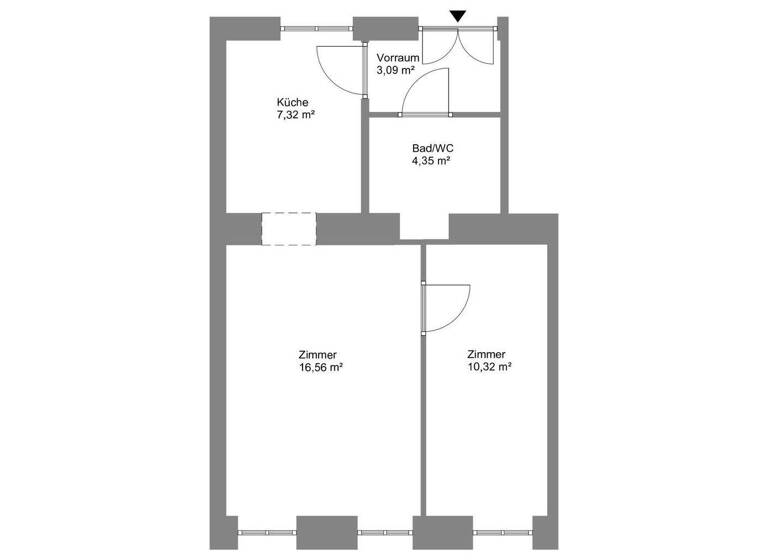 Wohnung zum Kauf - Erstbezug 235.000 € 2,5 Zimmer 41,6 m² EG Wien 1160