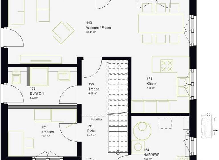 Stadthaus zum Kauf provisionsfrei als Kapitalanlage geeignet 407.000 € 129,2 m²<br/>Wohnfläche 445 m²<br/>Grundstück Aitrang 87648