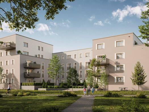 Wohnung zum Kauf - Neubau provisionsfrei 409.900 € 3 Zimmer 69,6 m² 2. Geschoss frei ab 01.07.2026 Simonskaul 48 Weidenpesch Köln-Weidenpesch 50737