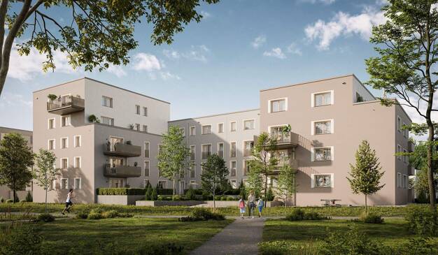 Wohnung zum Kauf - Neubau provisionsfrei 399.900 € 3 Zimmer 69,6 m² 2. Geschoss frei ab 01.07.2026 Simonskaul 48 Weidenpesch Köln 50737