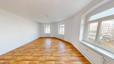 Wohnung zur Miete 350 € 2 Zimmer 73,2 m² 3. Geschoss Karl-Liebknecht-Str. 29 Zentrum Chemnitz 09111